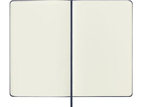 Notitieboek Moleskine large 130x210mm blanco hard cover sapphire blue
