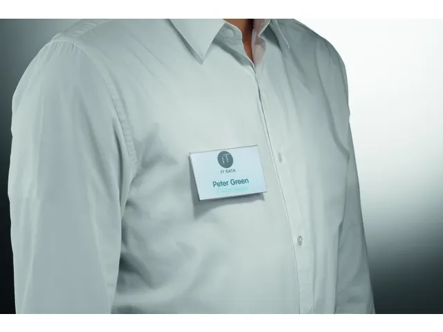 Durable 8244 Naambadge 54x90 mm met magneet 25 stuks