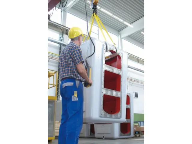 Hijsstroppen Draagvermogen Enkel Gestrekt 2T Nuttige L 4m Groen