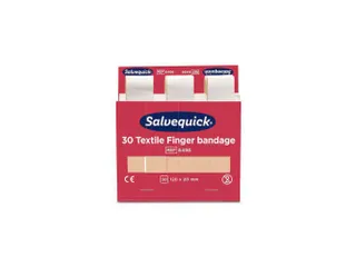 Salvequick 6496 lange vingerpleisters, L 12 x B 2 cm, 6 navullingen va - 1