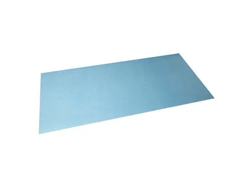 Onderlegger PU 43x90 donkerblw/lichtblw