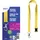 Lanyard Avery rPET geel 440x15mm met karabijnhaak 10 stuks