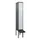 locker met bank,HxBxD 2120x300x815mm,1vak,vak B 300mm,cil.-slot