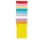 T-planbordkaarten index 4 180 x 124 mm lichtblauw