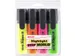 Markeerstift edding 345 2-5mm blister à 4 kleuren