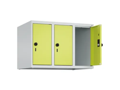 opzetkast,v. locker,3vak.,vak B 250mm,HxBxD 500x750x500mm,vleugeldeur