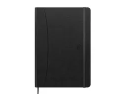 Notitieboek Oxford Signature A5 lijn 80vel zwart