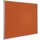 Prikbord Bulletin Oranje 90x120cm Softline Profiel 16mm