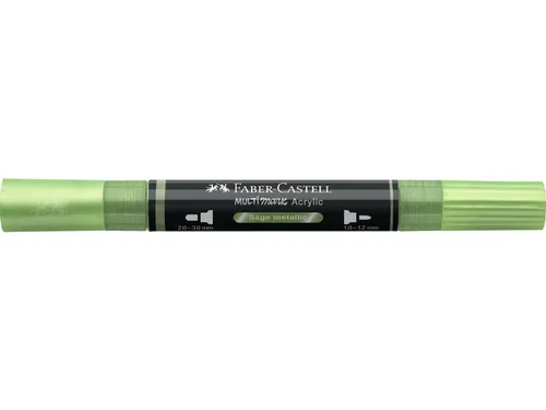 Acrylmarker Faber-Castell Multimark 298 sage metallic