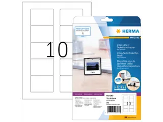 HERMA 4353 Diskette etiketten A4 70x50,8mm Wit 250 stuks - 1