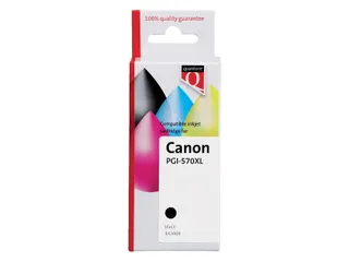 Inktcartridge Quantore alternatief tbv Canon PGI-570XL zwart HC - 1