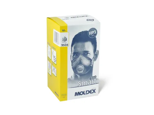 Moldex stofmasker Smart Active + ozon FFP3 NR D Ventex Klima-ventiel