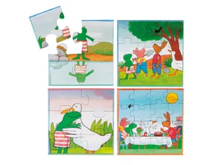 Puzzel De Wereld van Kikker 4 in 1 - 3