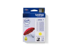 Originele Brother LC-225XLY gele inktcartridge