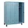 schoollocker,HxBxD 1630x1200x500mm,4vak,vak B 300mm,cil.-slot,voeten