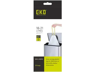 EKO Afvalzak type D | 18 - 21 liter Doos 6x 20 zakken - 2