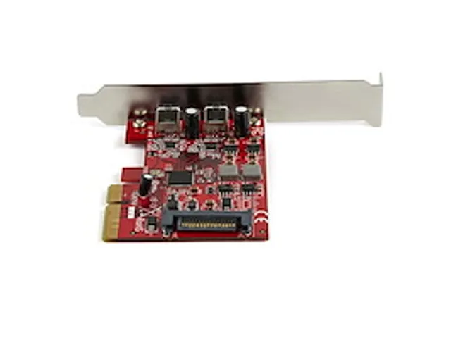 2-poorts PCIe USB 3.1 kaart 2x USB-C - USB 3.2 Gen 2 tot 10 Gbps