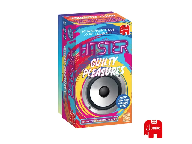 Jumbo Muziekspel Hitster Guilty Pleasure 16+