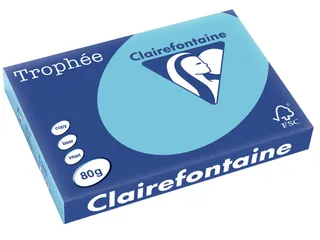 Trophée Pastel gekleurd papier A3 80 gram 500 vel Helblauw - 1