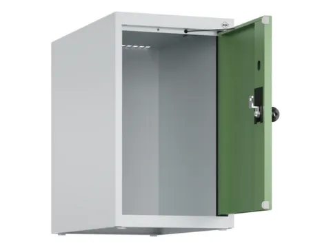 opzetkast,v. locker,1vak.,vak B 300mm,HxBxD 500x300x500mm,draaigrendel