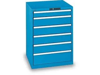 Ladenkast Code 1000x717x725mm 6laden 75kg Afwerking Ral5012 - 1