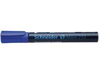 marker Schneider Maxx 233 permanent beitelpunt blauw