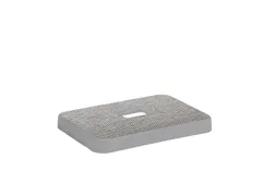#Deksel Sigma Home 5L Stof lichtgrijs 24x16,5x2,5cm