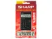 Calculator Sharp EL124TWH zwart-wit desk 12 digit