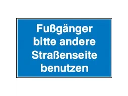 aanwijzingsbord,Voetgangers oversteken,aluminium gemerkt,gemoffeld