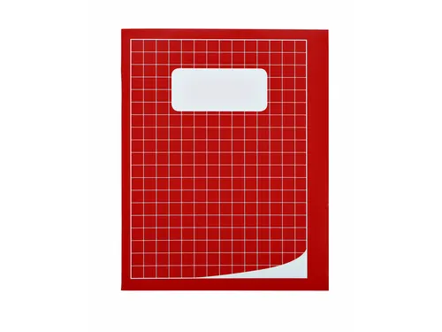 Schrift Qbasic 210x165mm ruit 10mm 80blz 70gr assorti