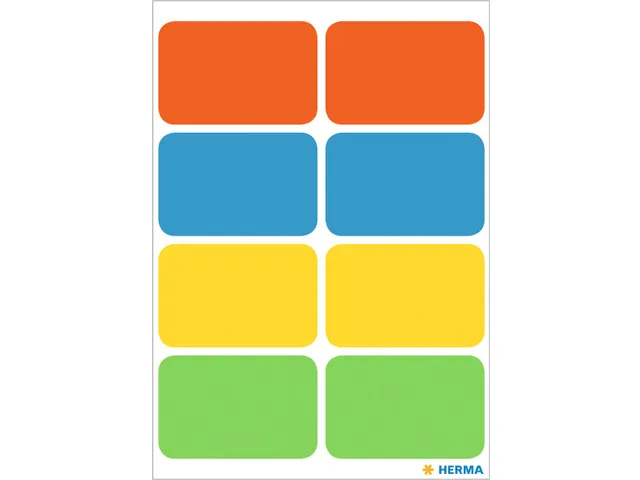 HERMA 3681 Universele etiketten 25x40mm Assorti 40 stuks