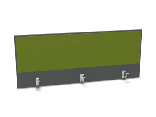 opzetpaneel bureau aanbouw achter MS-donkergrijs BN7048-groen 1400mm