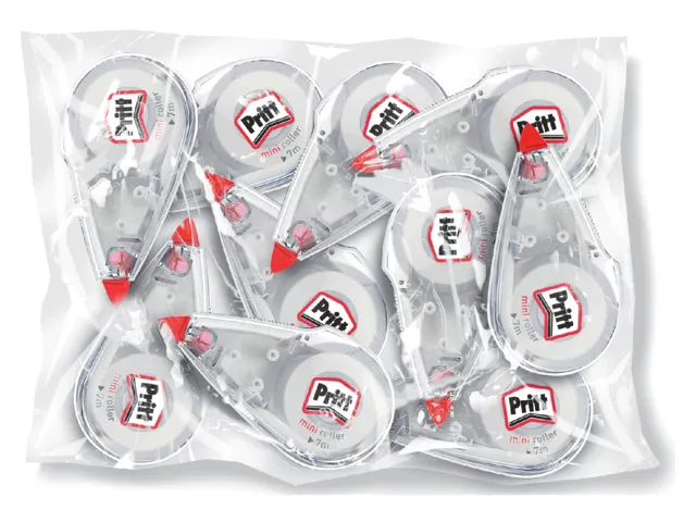 Correctieroller Pritt Mini Roller 4.2mmx7m Valuepack 7+3 gratis