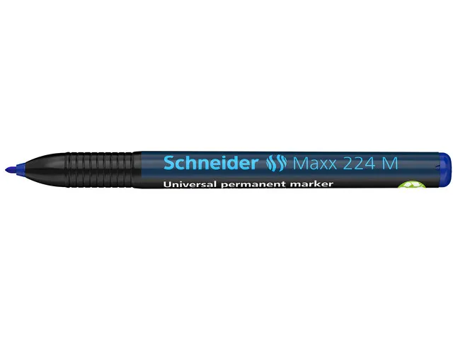Universele marker Schneider Maxx 224 M permanent blauw