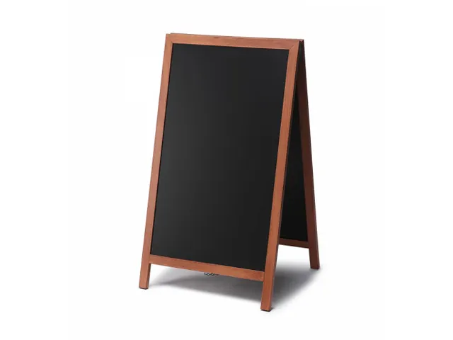 Krijtstoepbord Lichtbruin 68x120cm