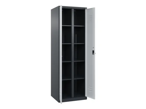 wasgoedverdeelkast,HxBxD 1850x600x500mm,vak B 300mm,draaigrendel
