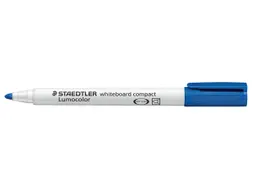 whiteboardmarker Lumocolor Compact blauw 2mm