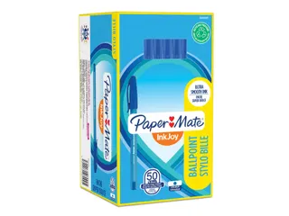Balpen PaperMate Inkjoy 100 fijn blauw - 5