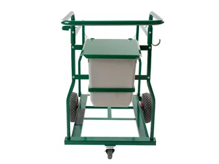Containerkar voor 2x 120 Liter Container Groen - 1