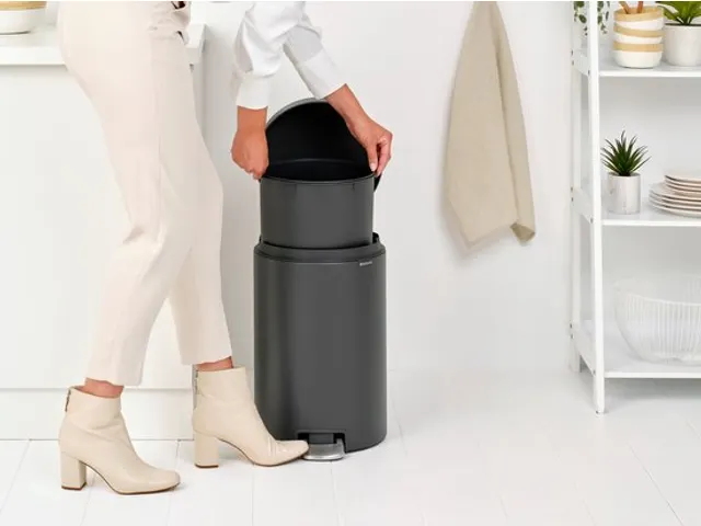 Pedaalemmer newIcon 20 Liter Grijs