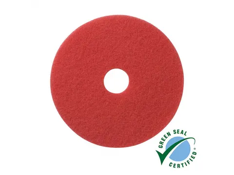 Wecoline Vloerpad Schrobpad 12 Inch Rood 5 Stuks