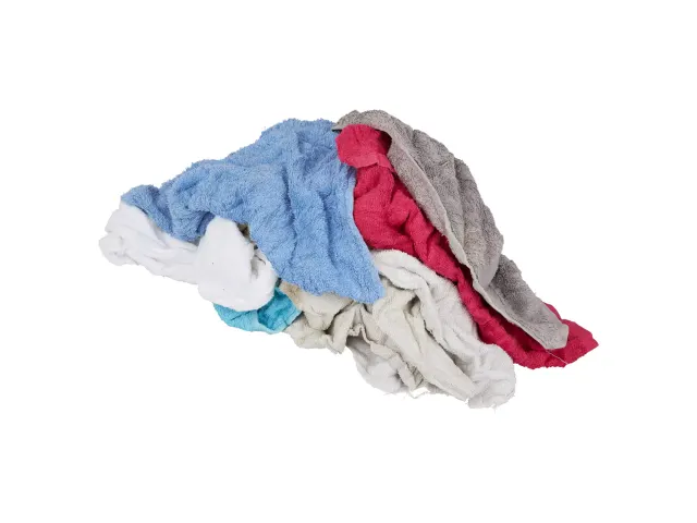 Bonte Poetslappen P23940 BAD badstof gesneden 8kg