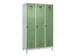 locker voor scheiding van kleding,HxBxD 1950x1200x500mm,3vak