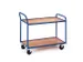 chariot à plateaux,force 250kg,2plateau(x),plateau Lxl 790x490mm