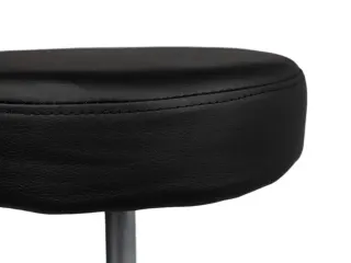 Tabouret Kruk Zwart Standaard Gasveer Zonder Rugleuning - 3