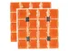 Inuteq COOLPAC 6.5˚C PCM Koelpad 1362016516 Oranje set van 2