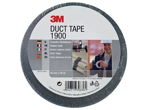 Duct tape 3M Economy 1900 50mmx50m zwart