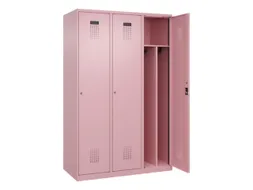 locker voor scheiding van kleding,HxBxD 1850x1200x500mm,3vak