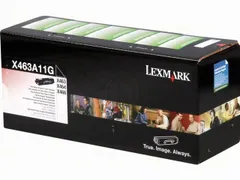 Cartouche toner Lexmark X463A11G Programme Retour Noir