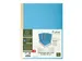 25 mappen met linnen rug FOREVER 320g/m2 -24x32cm Blauw